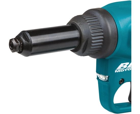 Bezvadu kniedēšanas pistole; 18V; BL Mootor; 4,8   6,4 mm, 20kN, Bez akumulatora un lādētāja! DRV250Z Makita