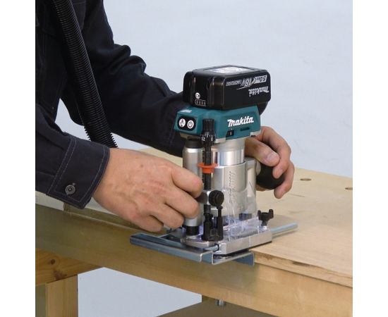 Akumulatora virsfrēze/ Trimmeris 6  8mm, 10.000   30.000 r/min DRT50ZJX5 Makita (Bez akumulātora un lādētāja)