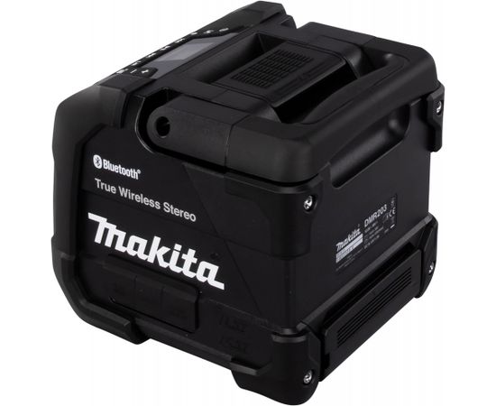 Akumulatora Bluetooth skanda  12V MAX  18V, LCD, MELNS, Paties bezvadu STEREO DMR203B Makita