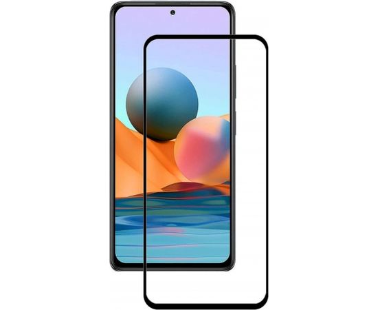 Fusion full glue 5D  защитное стекло для экрана Xiaomi Redmi 10 черное