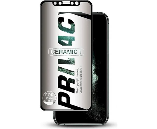 Fusion Matte Privacy Ceramic защитная пленка для экрана Apple iPhone 13 Pro Max черная
