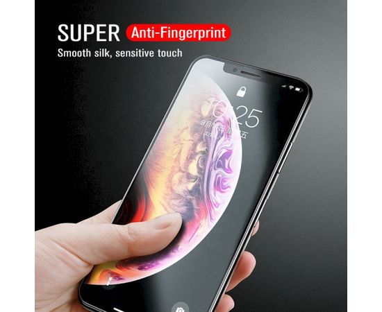 Fusion Matte Ceramic matēta aizsargplēve telefonam Samsung A037 Galaxy A03S melns