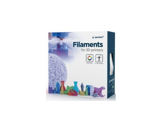 Gembird Filament PLA White 1.75 mm 1 Kg