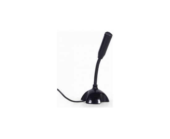 (Ir veikalā) Gembird USB Desktop Microphone Black