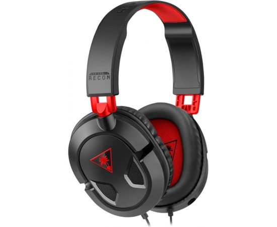 Turtle Beach наушники + микрофонRecon 50, черный/красный