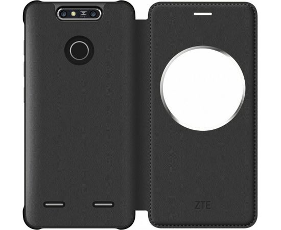 ZTE S-View telefona maciņš priekš ZTE BLADE V8 melns