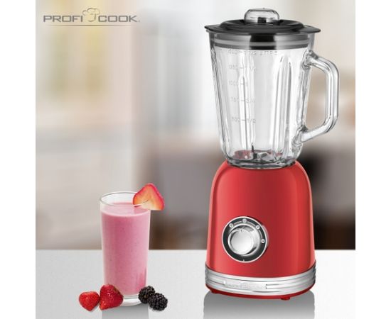 ProfiCook PC-UM 1195 1.5 L Tabletop blender 800 W Red