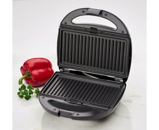 Clatronic ST/WA 3670 sandwich maker 800 W Black,Stainless steel