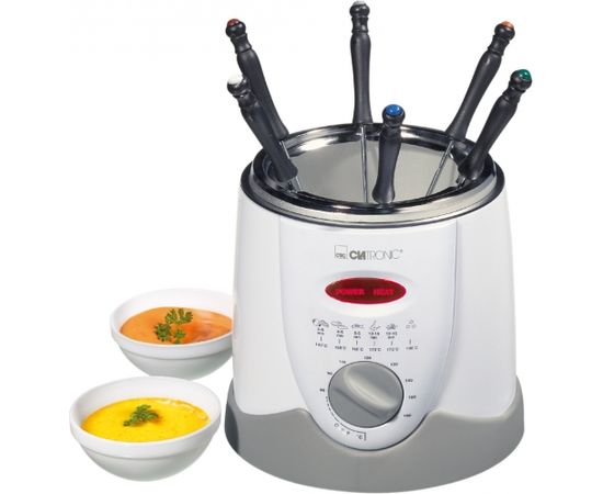 Clatronic FFR 2916 fryer 1 L Single White Stand-alone