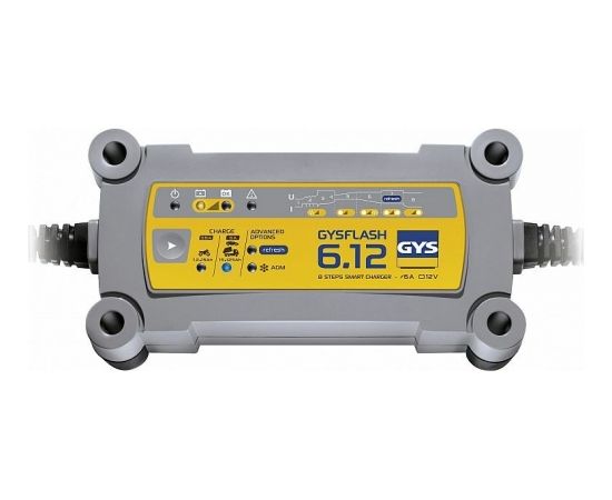 Akumulatora lādētājs GYSFLASH 6A 12V 1,2-125aH (170aH) Akumulatoru lādētāji, starteri