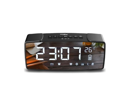 Greenblue 62917 Clock Digital Black, Grey