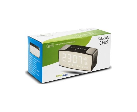 Greenblue 62917 Clock Digital Black, Grey