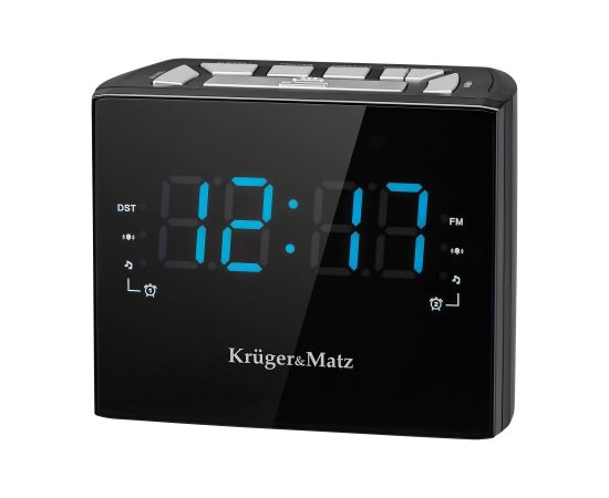 Kruger&matz Kruger & Matz KM0812 radio Clock Digital Black