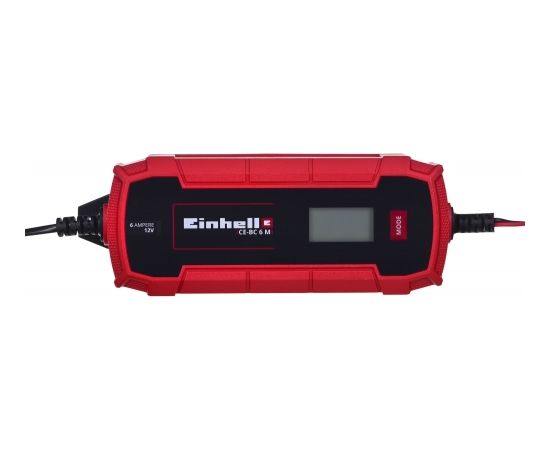 Einhell CE-BC 6 M vehicle battery charger 12 V Black, Red