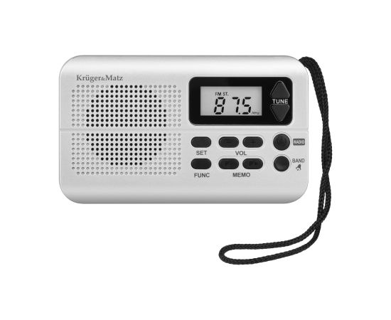 Kruger&matz Kruger & Matz KM0819 Portable radio, grey-black