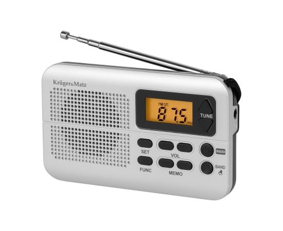 Kruger&matz Kruger & Matz KM0819 Portable radio, grey-black