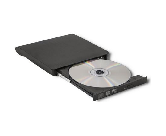 Qoltec 51857 External DVD-RW recorder |USB 3:0|Black