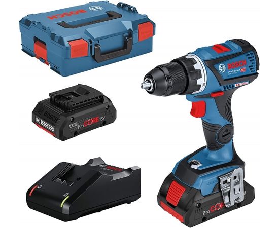 Bosch GSR 18V-55, 2x4.0Ah Akumulatora urbis