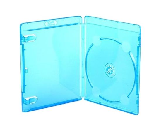 Platinet Amaray Blu-Ray kastīte 14mm, gaiši zila CD DVD Matricas Diski