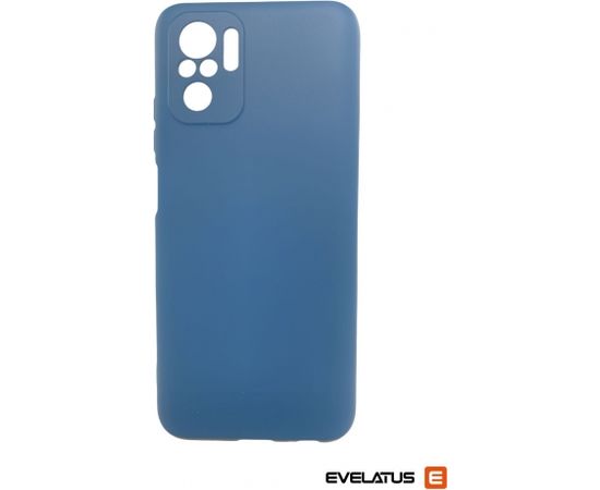 Evelatus  Xiaomi Note 10/Note 10S Silicone case with Bottom Navy Blue