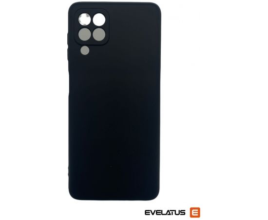 Evelatus  Samsung galaxy A22 4G Silicone case wih bottom Black
