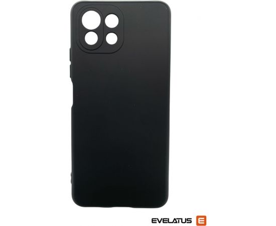 Evelatus - Xiaomi Mi 11 Lite 5G Soft Touch Silicone Black Neoriģinālie Maciņi