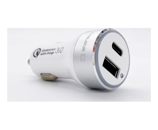 Evelatus  Quick Car Charger QCC03, QCC03WH White