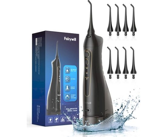 FairyWill Water Flosser FW-5020E (Black)