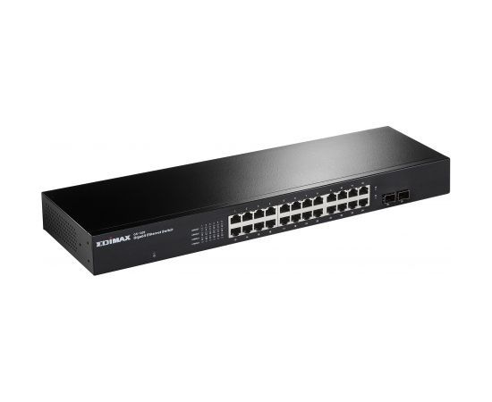 Edimax 24-Port Gigabit with 2 SFP Slots Rack-mount Switch Switch