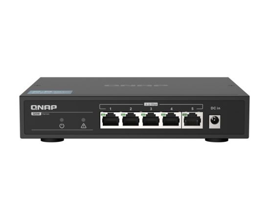 QNAP QSW-1105-5T network switch Unmanaged Gigabit Ethernet (10/100/1000) Black