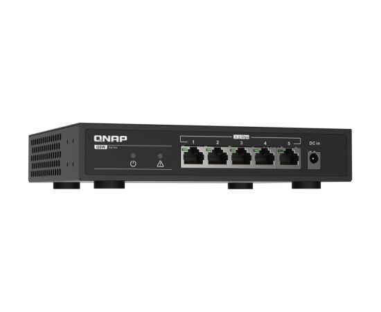 QNAP QSW-1105-5T network switch Unmanaged Gigabit Ethernet (10/100/1000) Black