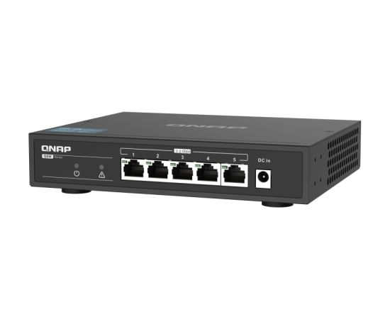 QNAP QSW-1105-5T network switch Unmanaged Gigabit Ethernet (10/100/1000) Black