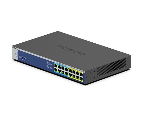 Netgear GS516UP Unmanaged Gigabit Ethernet (10/100/1000) Power over Ethernet (PoE) Grey