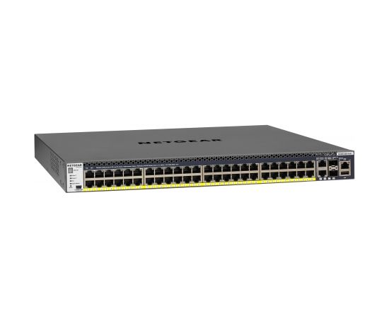 Netgear M4300-52G-PoE+ 1000W PSU Managed L2/L3/L4 Gigabit Ethernet (10/100/1000) Power over Ethernet (PoE) 1U Black