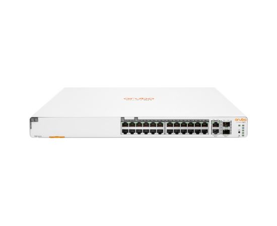 Hewlett Packard Enterprise Aruba Instant On 1960 24G 20p Class4 4p Class6 PoE 2XGT 2SFP+ 370W Managed L2+ Gigabit Ethernet (10/100/1000) Power over Ethernet (PoE) 1U White