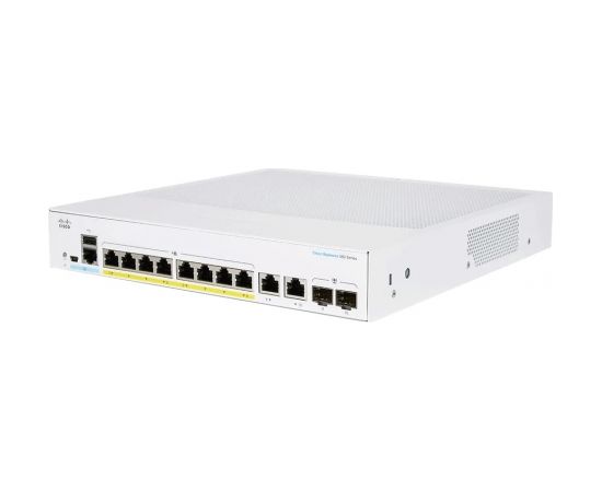Cisco CBS250-8PP-E-2G-EU network switch Managed L2/L3 Gigabit Ethernet (10/100/1000) Silver