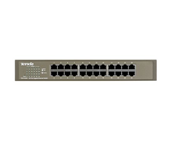 Tenda 24-port Gigabit Ethernet Switch Unmanaged Blue