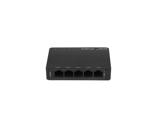 Lanberg Switch PoE DSP3-1005-60W  (5-port, 1Gb/s)