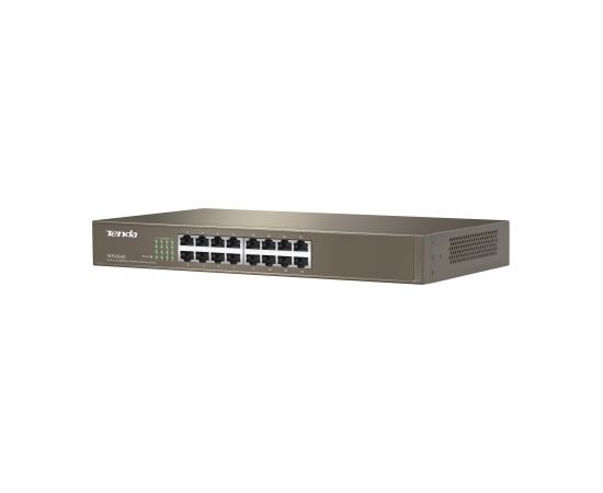 Tenda TEF1016D network switch Unmanaged Fast Ethernet (10/100) Grey