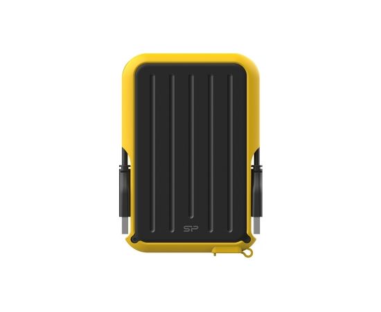 Silicon Power A66 external hard drive 2000 GB Black, Yellow