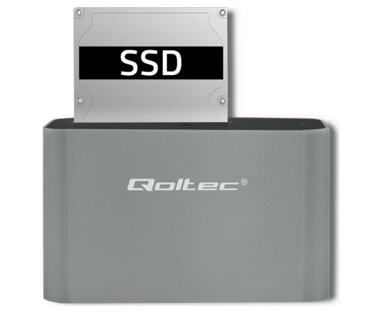 Qoltec 5315 Docking station HDD/SSD | 2.5"/3.5" SATA | USB 3.0