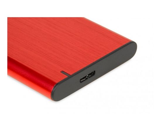 iBox HD-05 HDD/SSD enclosure Red 2.5"