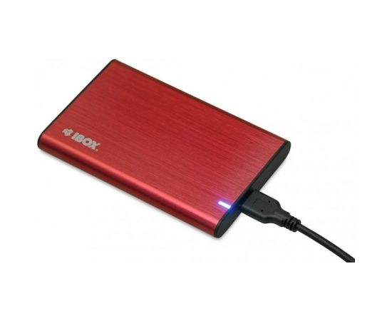 iBox HD-05 HDD/SSD enclosure Red 2.5"