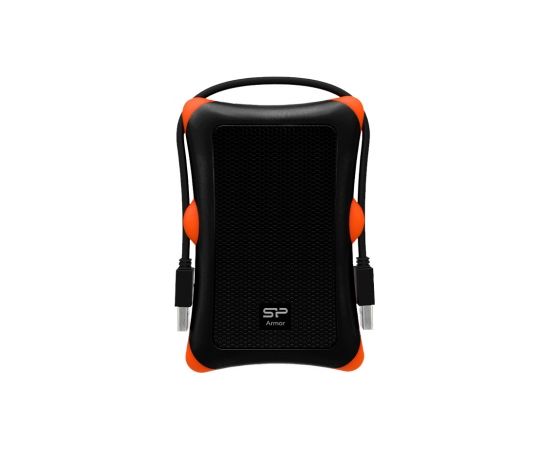 Silicon Power Armor A30 HDD/SSD enclosure Black, Orange