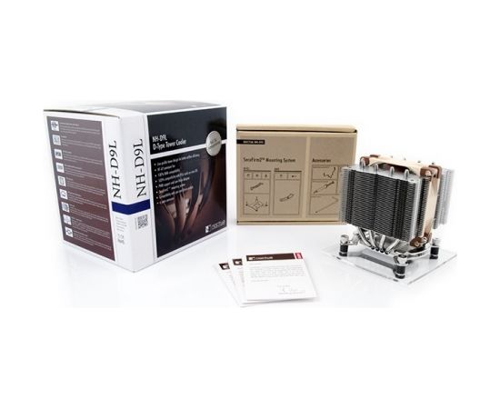 Noctua NH-D9L computer cooling component Processor Cooler 9.2 cm Metallic