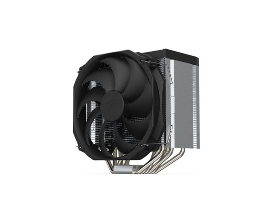 SILENTIUMPC FORTIS 5 SPC306 CPU cooling PC Fan Radiator 14 cm Black