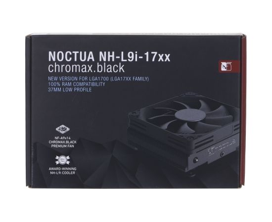 Chłodzenie CPU NOCTUA NH-L9i-17xx Chromax Black