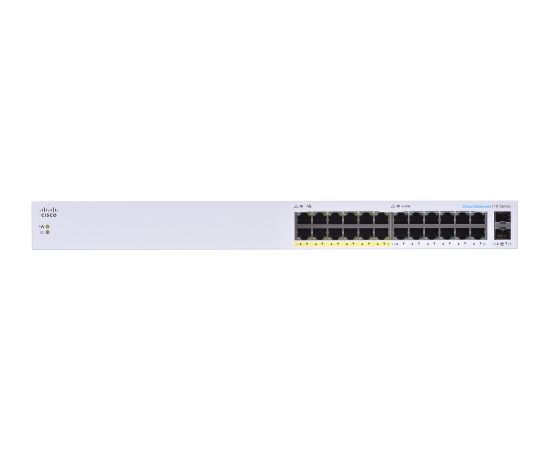 Cisco CBS110 Unmanaged L2 Gigabit Ethernet (10/100/1000) Power over Ethernet (PoE) 1U Grey