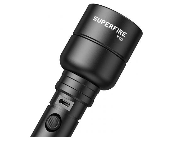 Superfire Y16, 1700 lm, USB-C Lukturis