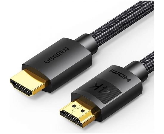 UGREEN HD119 cable HDMI, 4K 30Hz, 10m (black)  Кабель HDMI